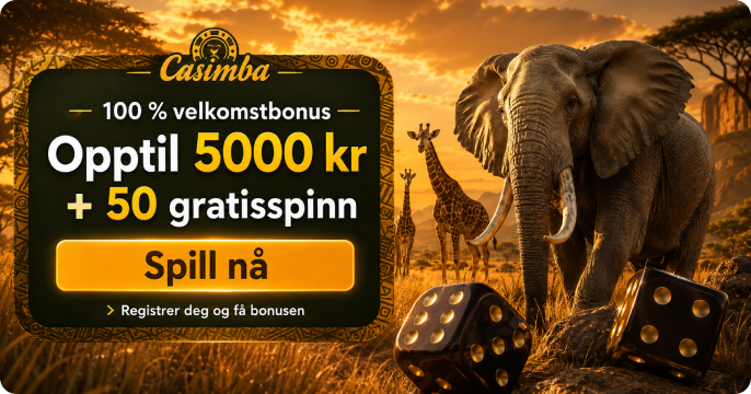 Casimba Casino bonus